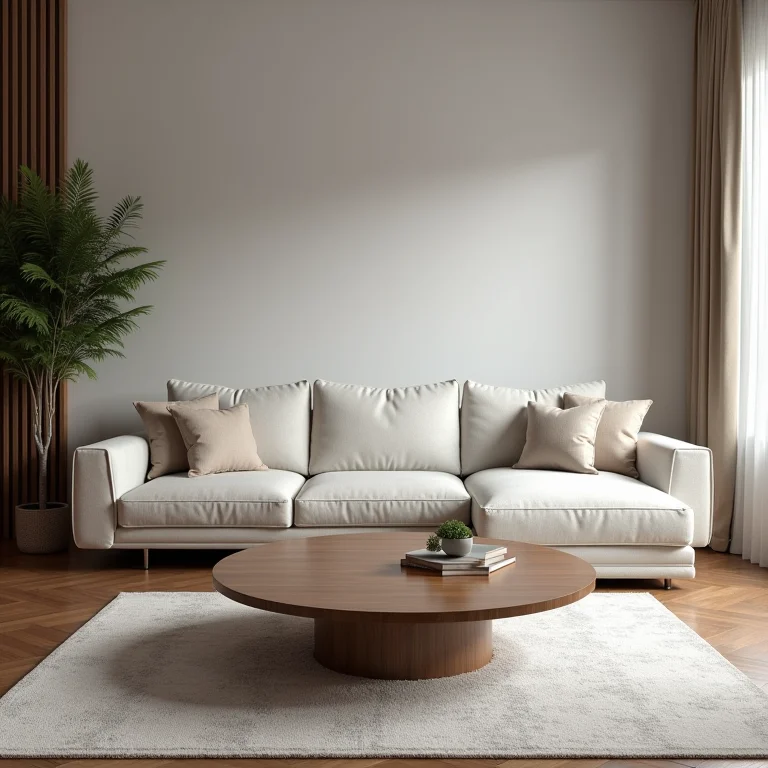 Altura ideal de uma mesa de centro para conforto