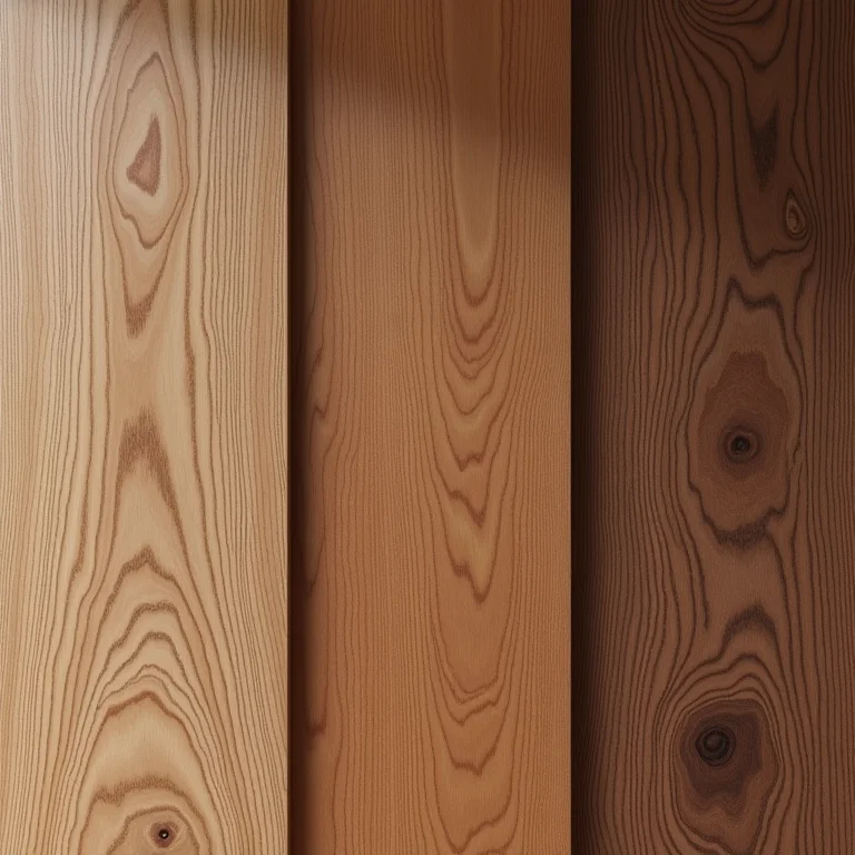 Amostras de madeira ideais para áreas úmidas