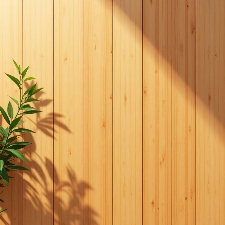 Amostras de piso de bambu com diferentes tonalidades.