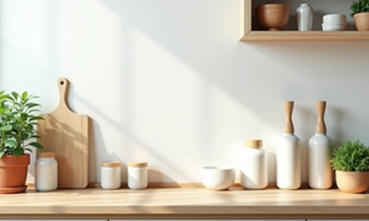 Bancada livre, mais espaço e organização na cozinha.