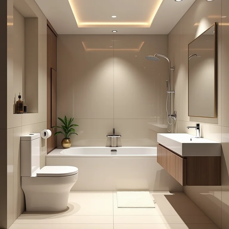 Banheiro com layout mal planejado