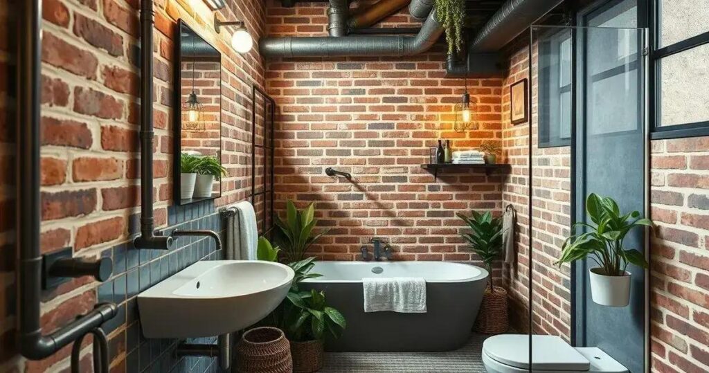 Banheiro Estilo Industrial Modernidade Urbana para Sua Casa