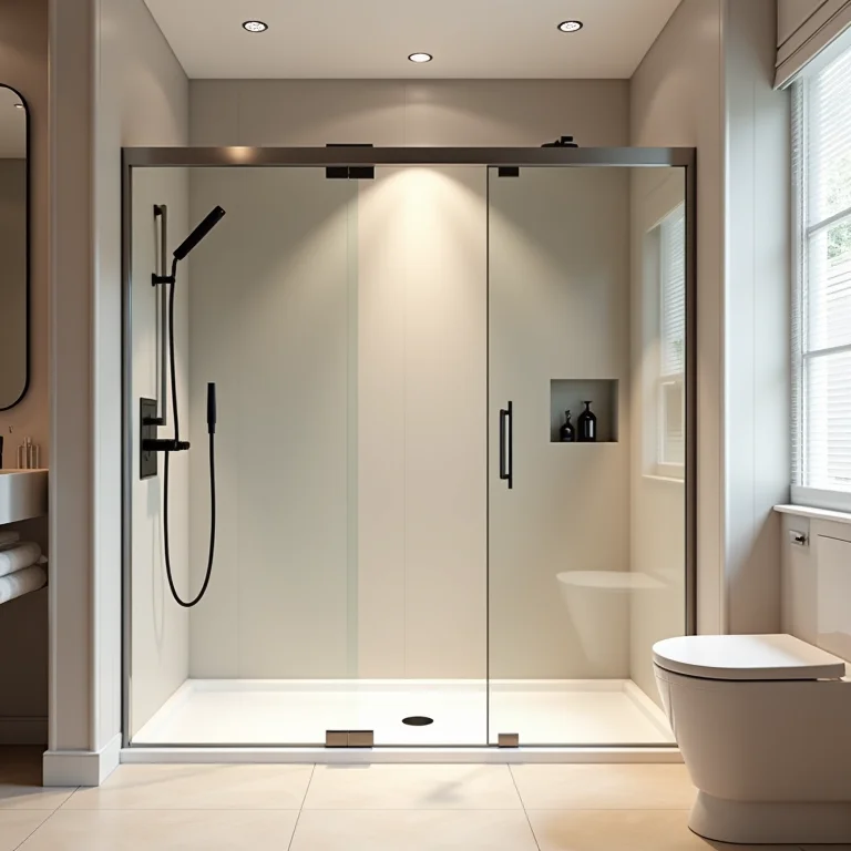 Box 'Elegance' em banheiro de luxo