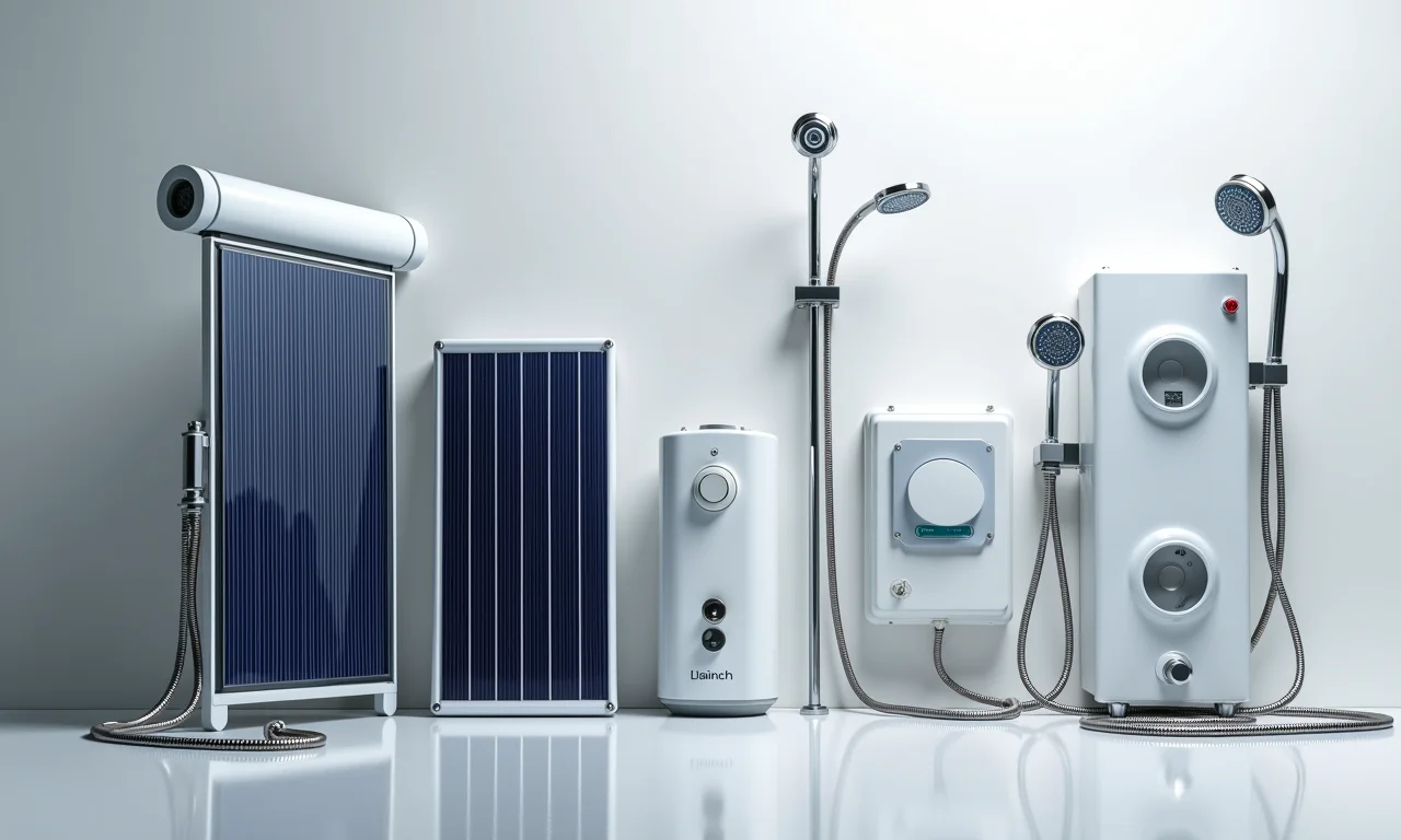 Chuveiro com pressurizador compatível com diferentes sistemas de aquecimento.