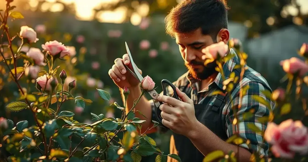 Como Podar Roseiras: Guia Para Florescer o Ano Todo