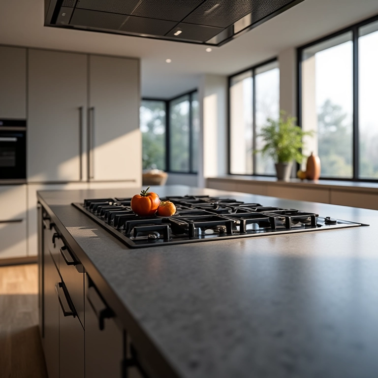 Cooktop Brastemp em cozinha moderna.