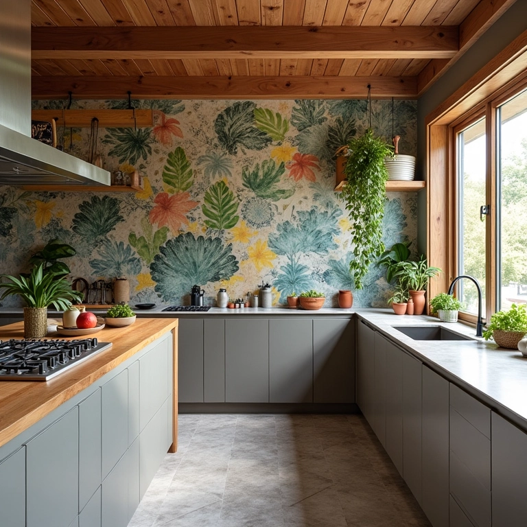 Cooktop otimizando espaço em cozinha compacta e moderna.