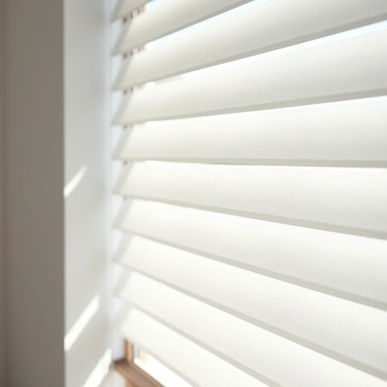 Cortina rolô dupla com controle de luz.