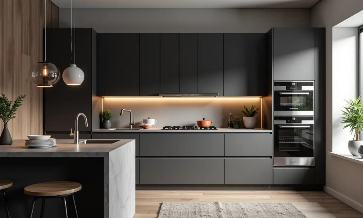 armrio-de-cozinha-planejado-cinza