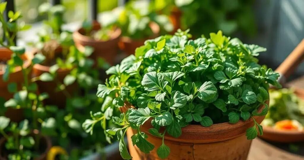 Cultivo de Rúcula em Vaso Sabor Picante na Sua Salada