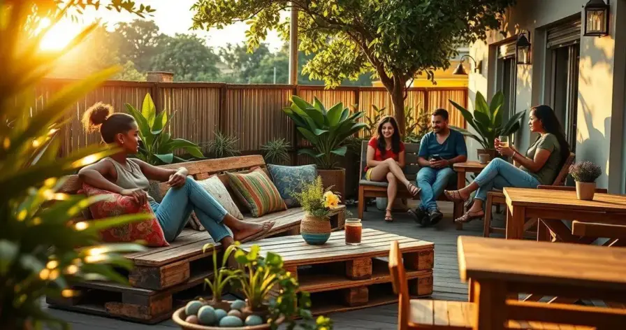 Decoração com Paletes: 15 Ideias Sustentáveis