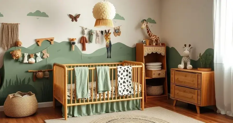 Quarto de Bebê Safari: 10 Ideias para uma Aventura