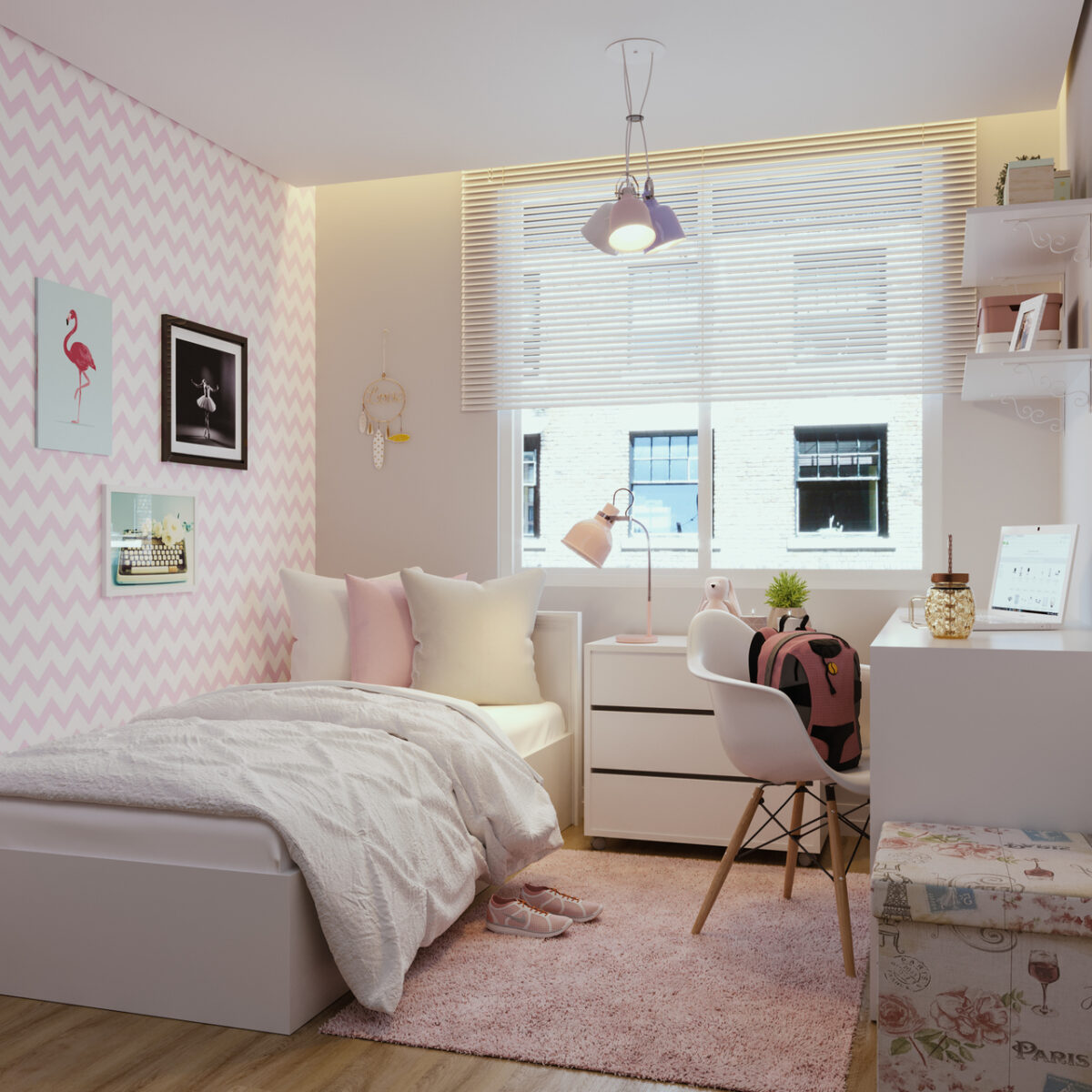 decoracao-de-quarto-de-solteiro-feminino