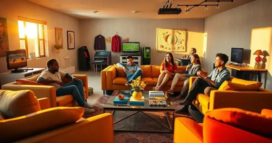 Decoração de Sala de Jogos: Diversão com Muito Estilo