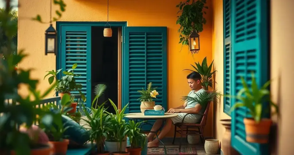 Decoração de Varanda Pequena: Ideias Simples e Lindas