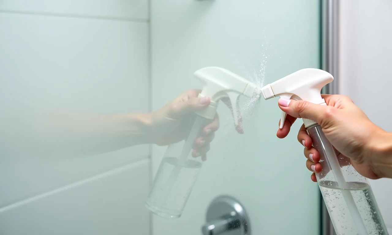 Desengordurante multiuso para limpar box de vidro.