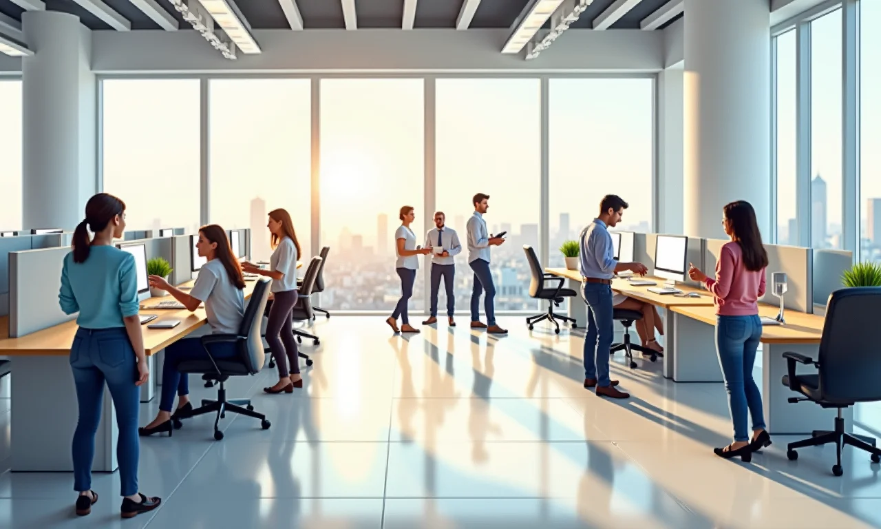 Desvantagens do piso elevado em ambientes de trabalho.