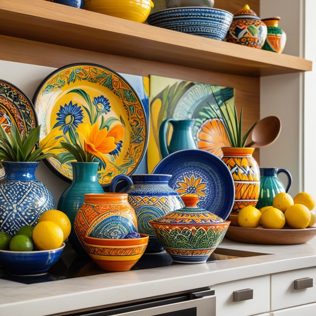 Detalhes decorativos em cozinha renovada