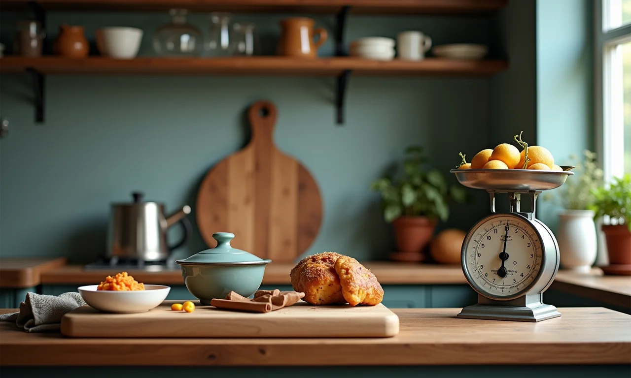 Detalhes que contam história, personalizando a cozinha.
