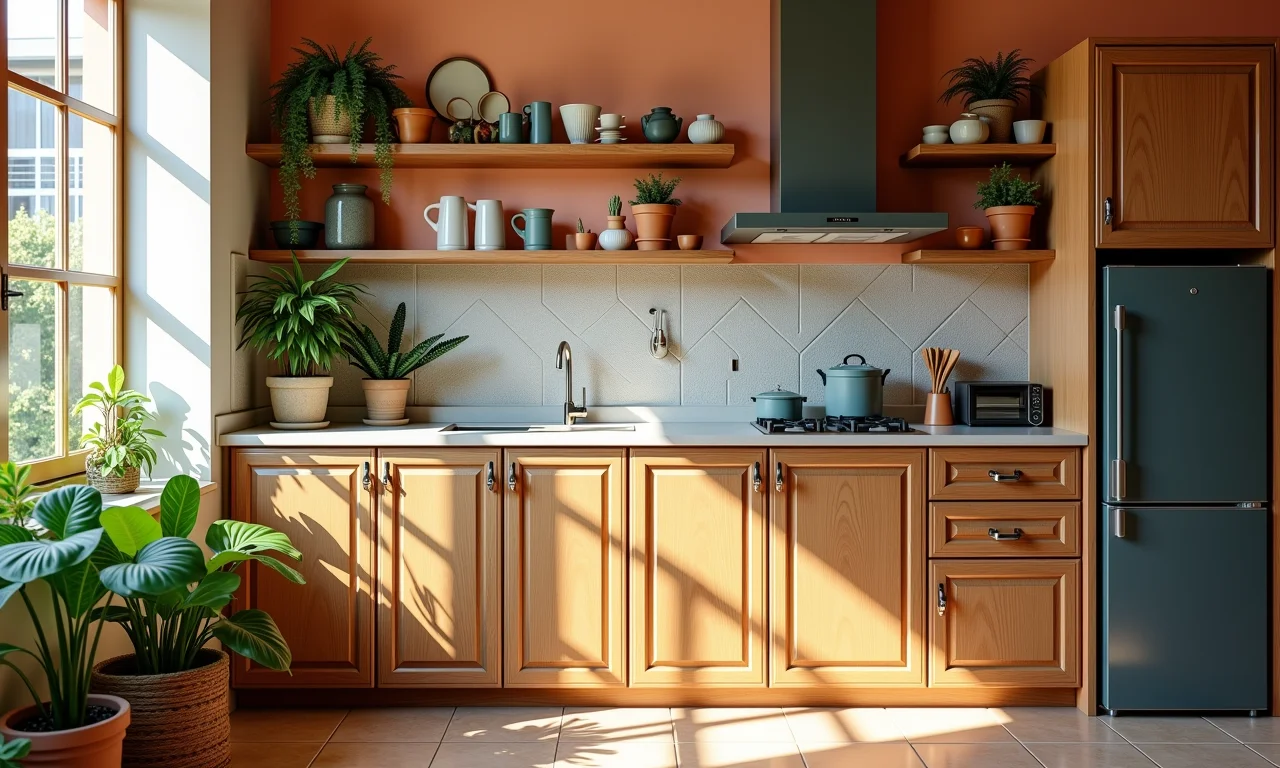 Detalhes que fazem a diferença em cozinha pequena.