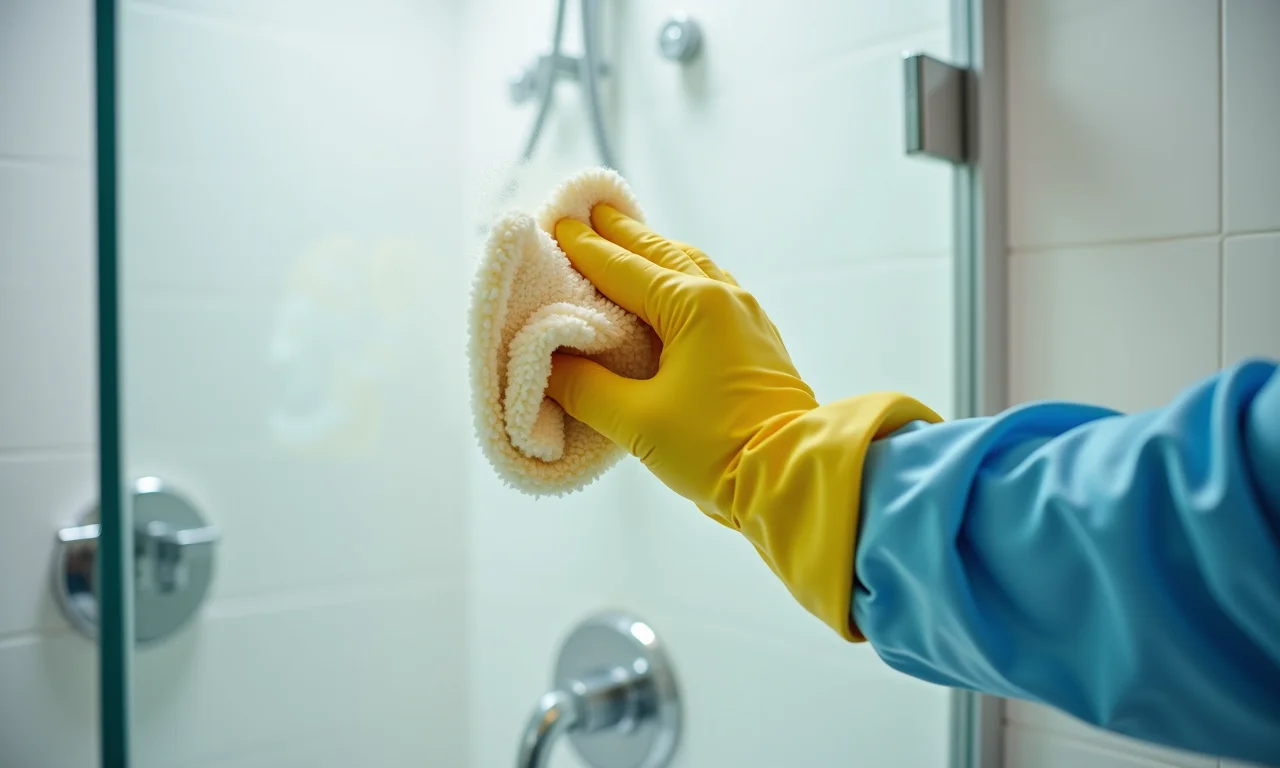 Dica de especialista para limpeza de box de vidro.