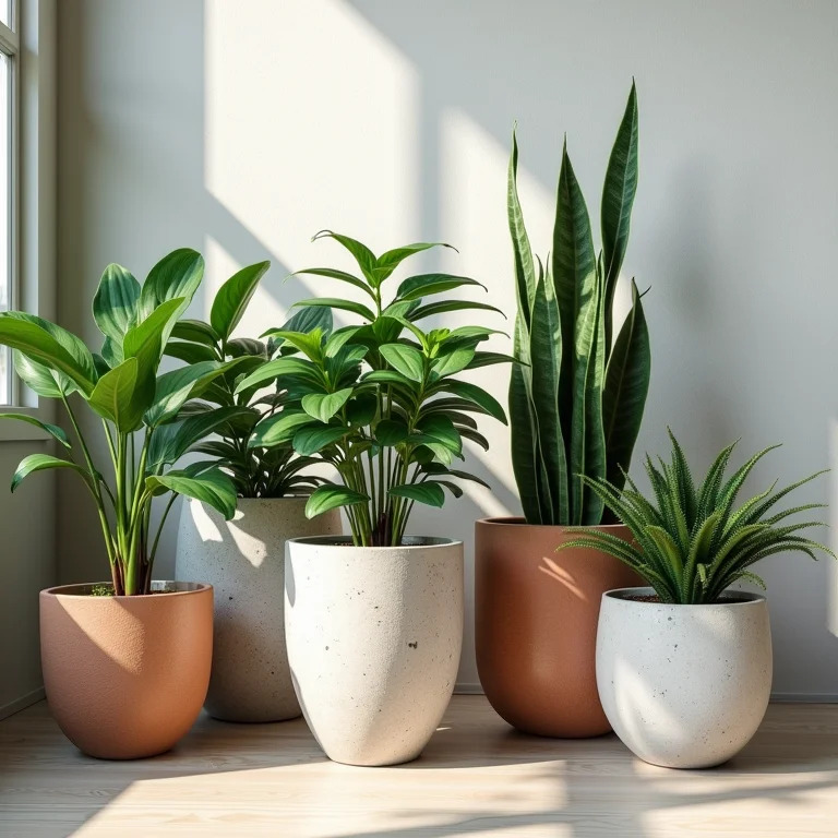 Diferentes tipos de vasos para horta vertical.