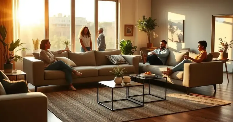 Disposição dos móveis na sala: o layout perfeito existe