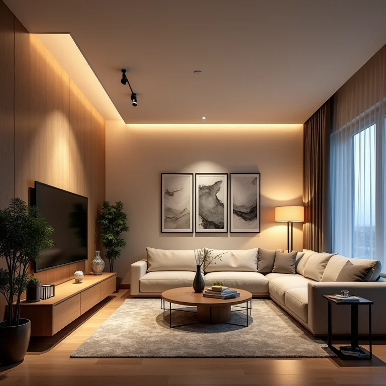 Economia de energia com iluminação de trilho LED