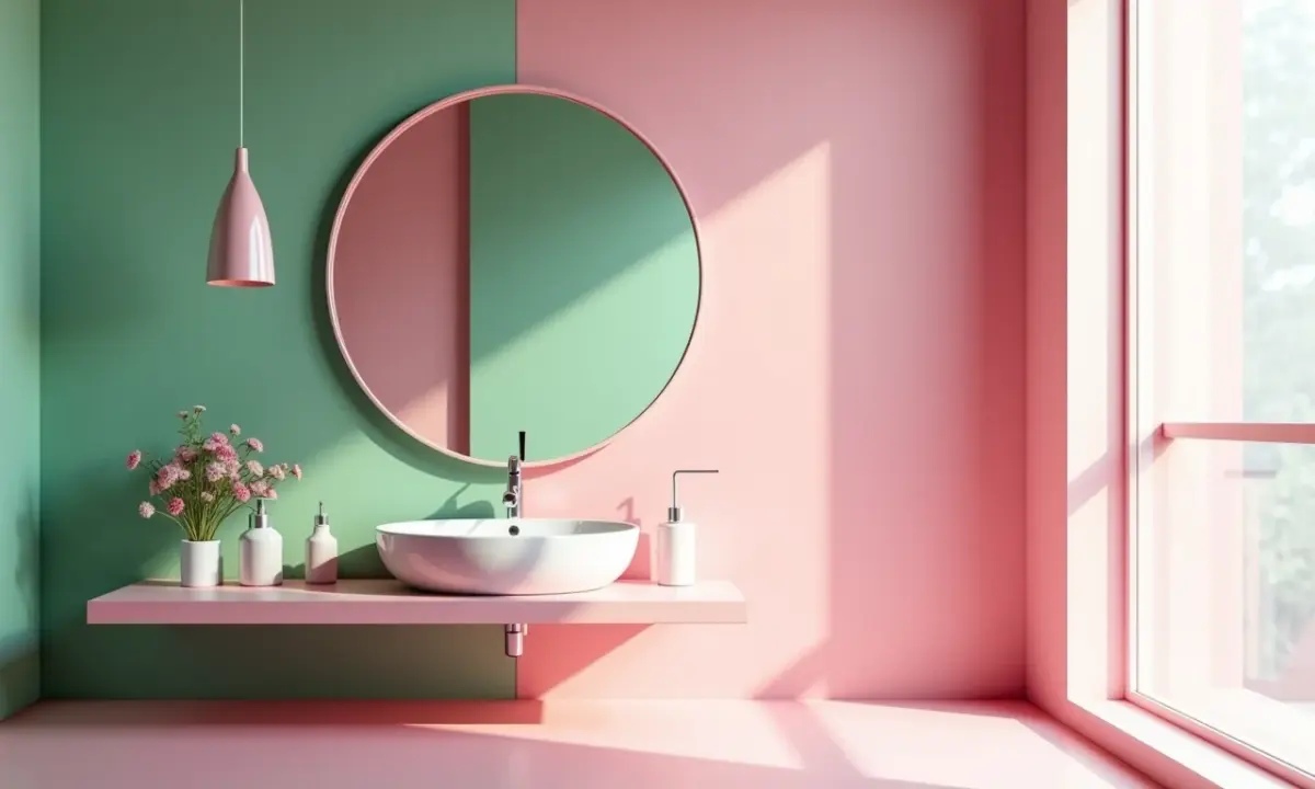 banheiro-verde-e-rosa