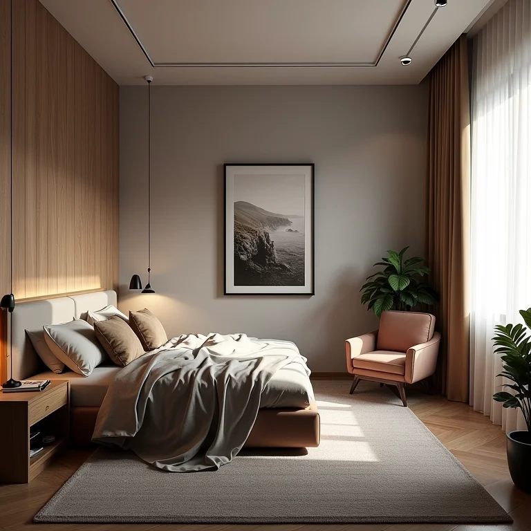 Estilo incoerente na decoração de quarto de casal