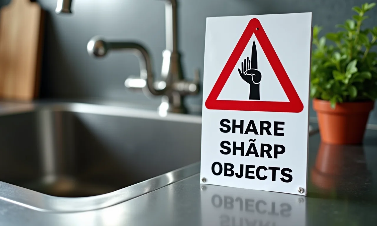 Evite objetos cortantes para não riscar sua cuba de inox.