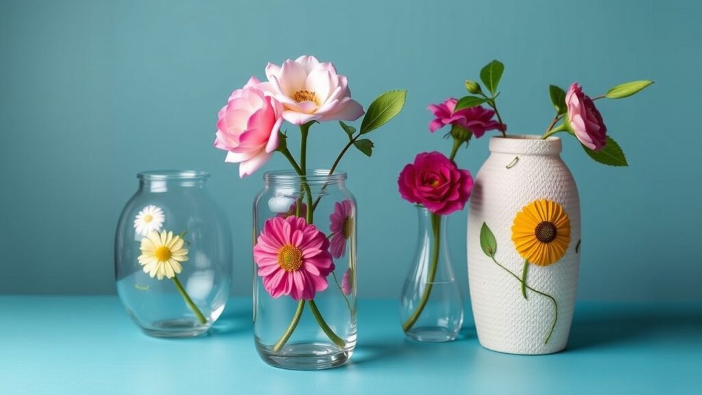 Ideias de vasos criativos que você pode fazer em casa