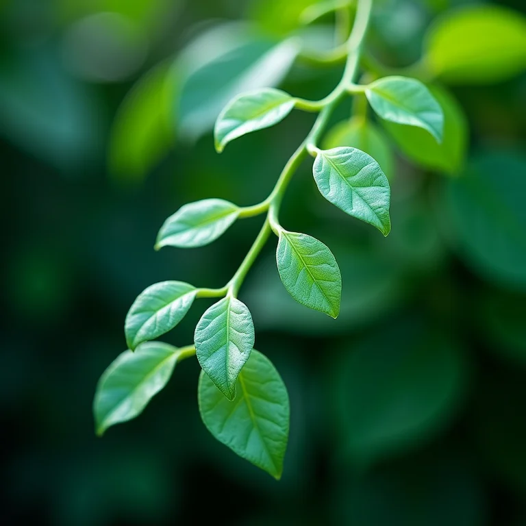 Flor de Jade exuberante com suas flores azul-esverdeadas.