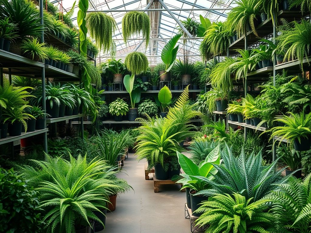 decoracao-de-sala-com-samambaias