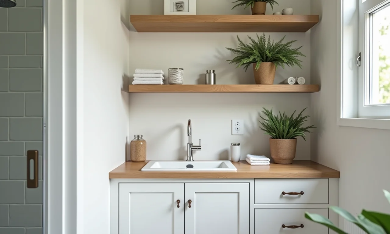 Guia prático de como organizar as prateleiras do banheiro.