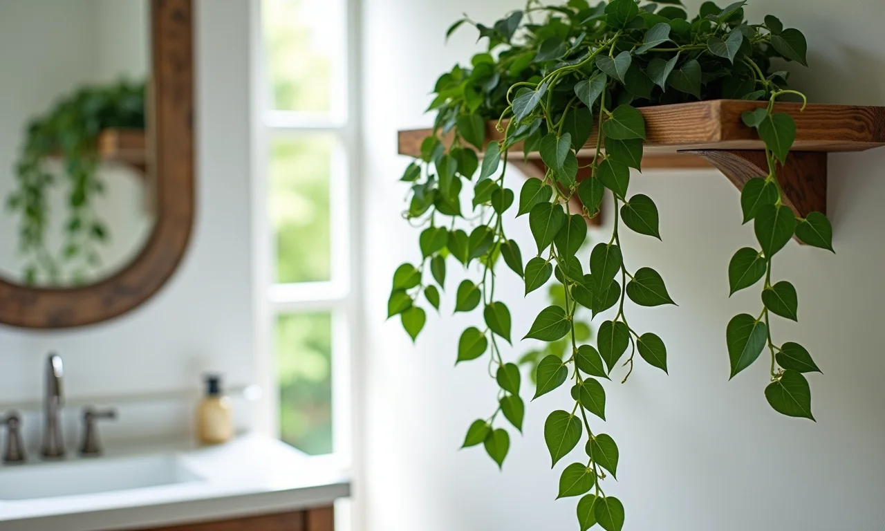 Hera caindo de uma prateleira de banheiro.