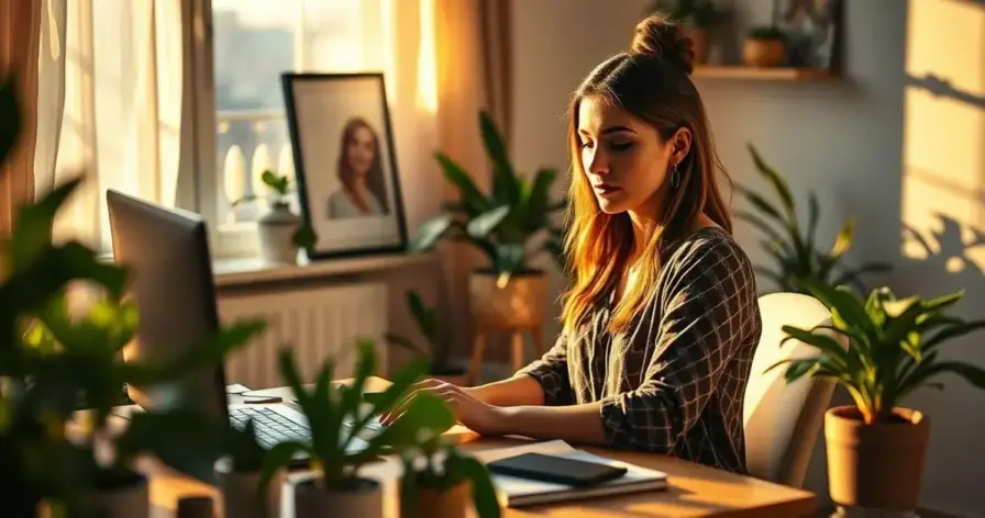 Home Office Feminino: 10 Ideias Delicadas e Inspiradoras