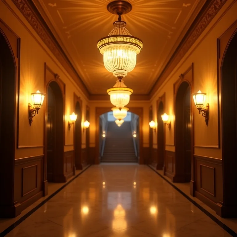 Iluminação Art Déco