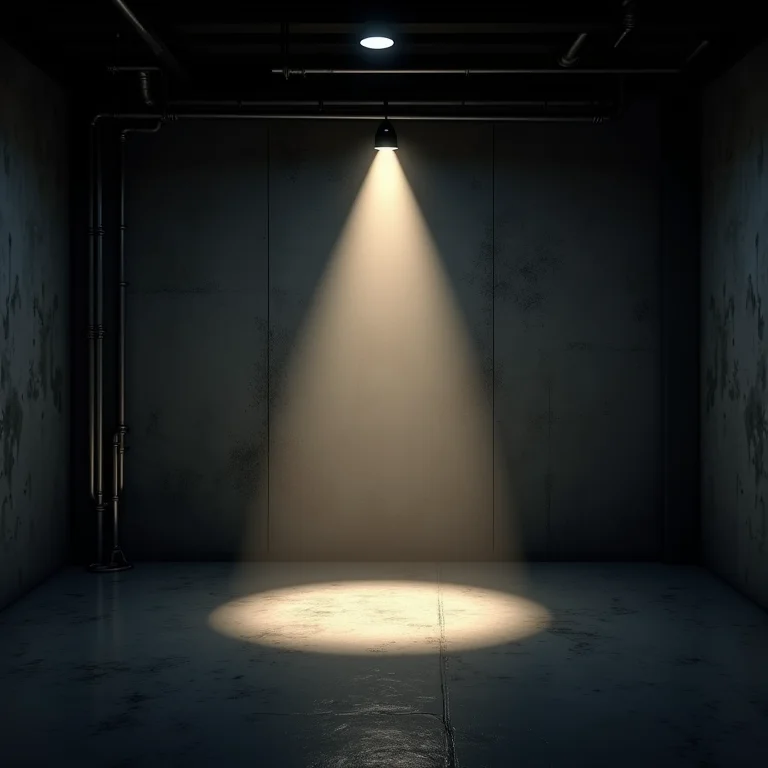 Iluminação inadequada em ambiente industrial