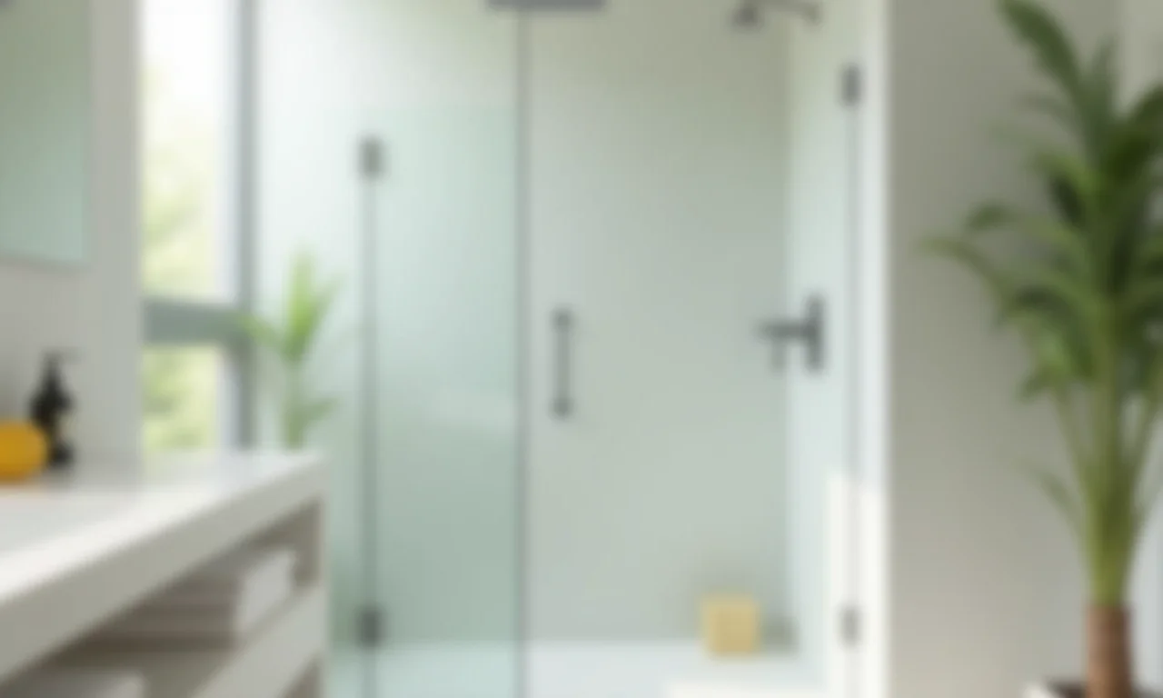 Ingredientes caseiros para limpar box de vidro.