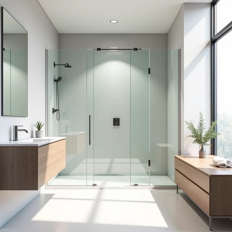 Inovação em box de banheiro 'Ideia Glass'