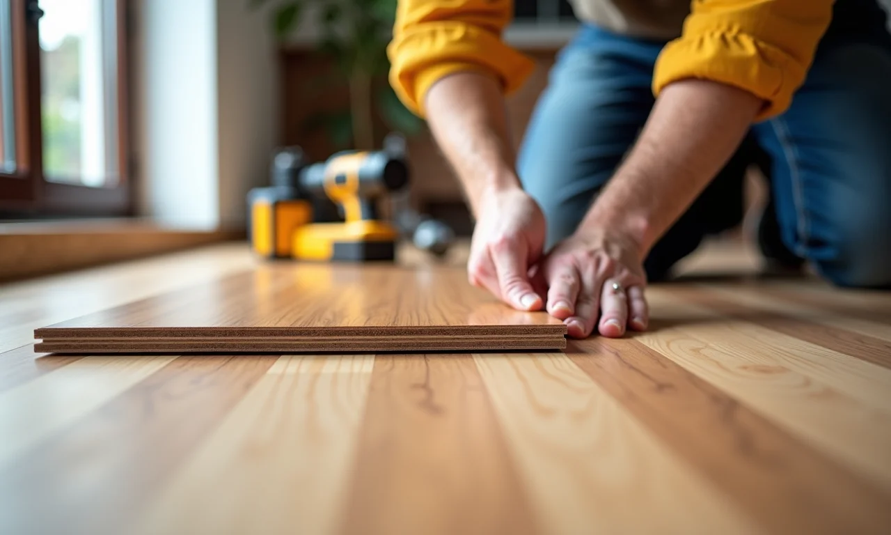 Instalação profissional de piso laminado para garantir um resultado perfeito e silencioso.