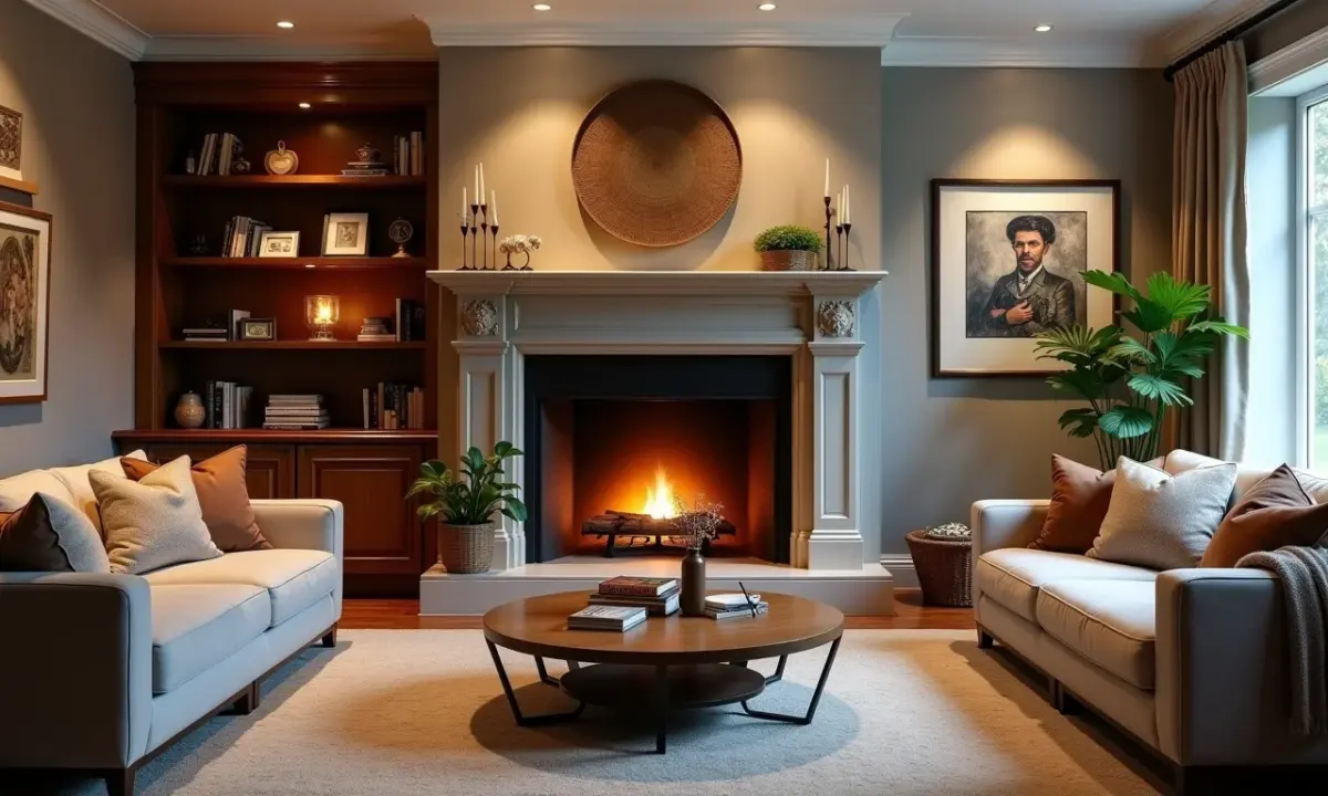 sala-de-estar-com-lareira