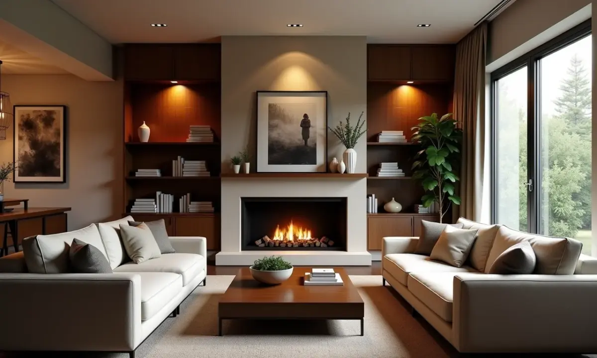 sala-de-estar-com-lareira