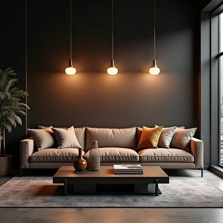 Luminárias industriais pendentes