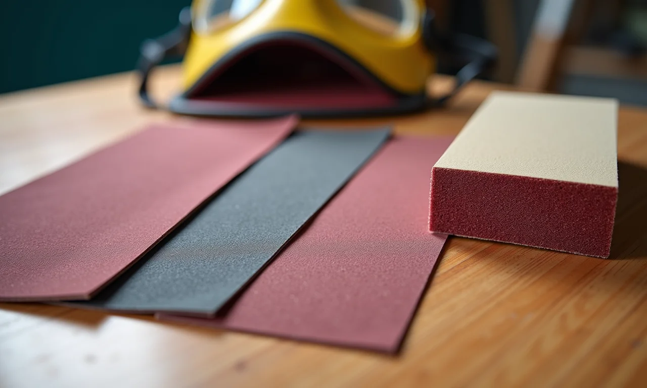 Materiais essenciais para lixar parede.