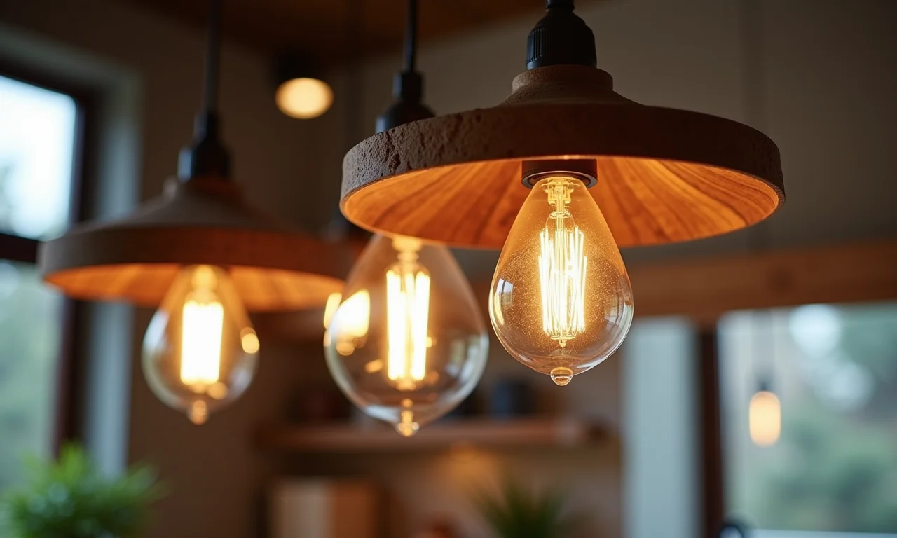 Materiais indicados para pendentes de cozinha.