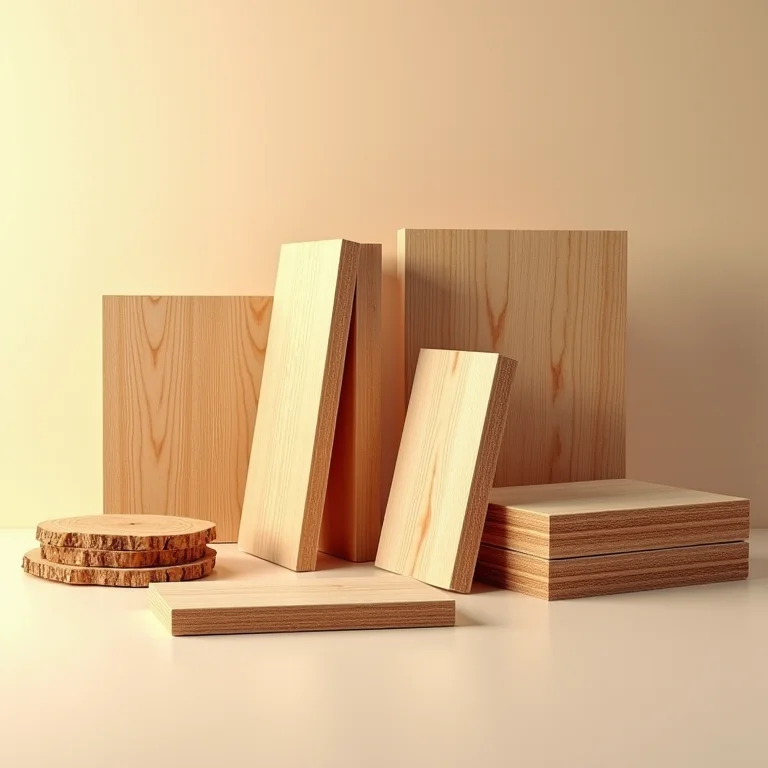 Materiais para estante DIY: madeira, MDF e compensado