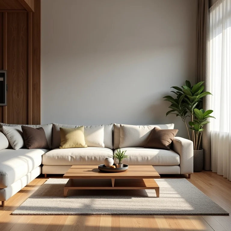 Mesa de centro de madeira para aconchego e versatilidade