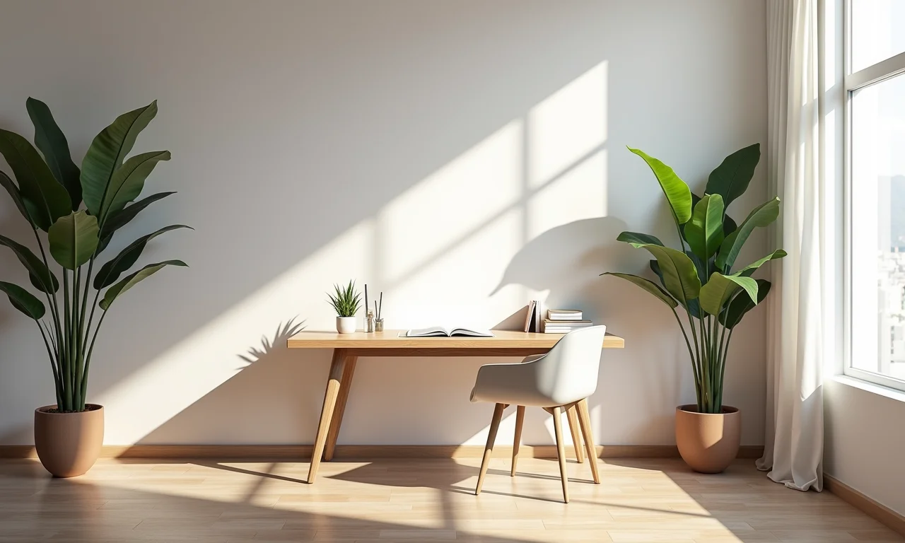 Mesa de escritório da marca Y para um home office funcional e elegante.